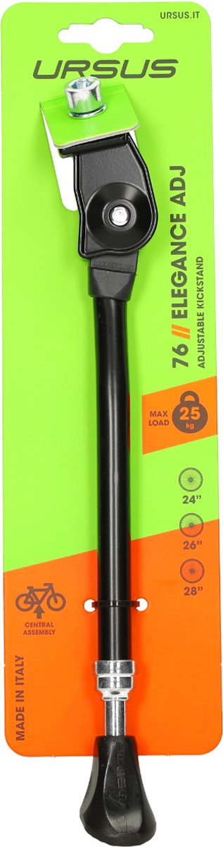 Ursus fietsstandaard 76 verstelbaar 24/28 inch zwart