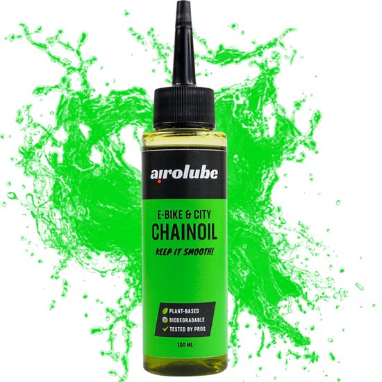Airolube E-Bike & City Chain Oil – Plantaardige Kettingolie – 100 ml