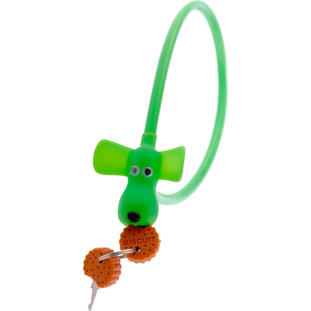PexKids Kabelslot Siliconen Flappie – Groen