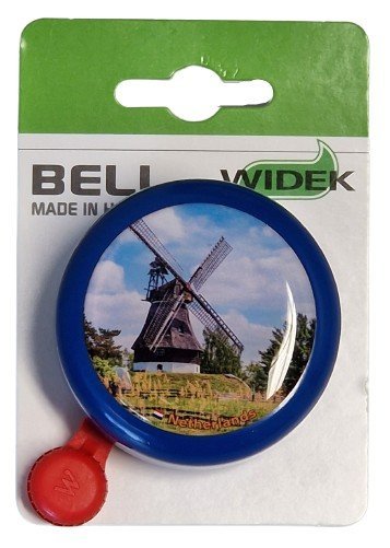 Widek Fietsbel "Molen" Blauw – Op Kaart