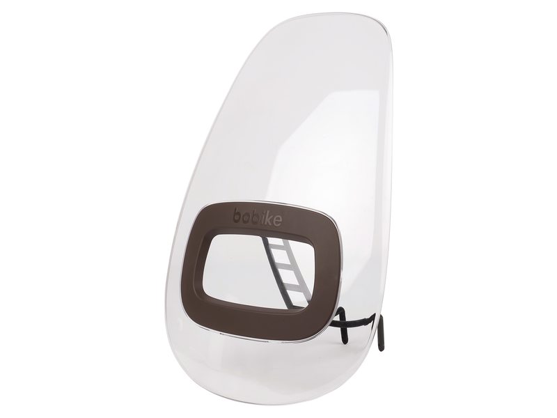 Bobike one + windscherm coffee brown
