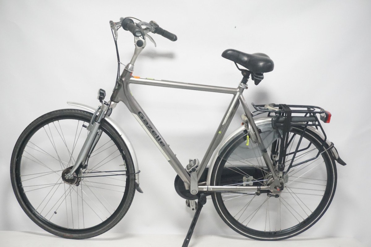 Refurbished Gazelle Montreux Heren Grijs/Groen 61cm 2024