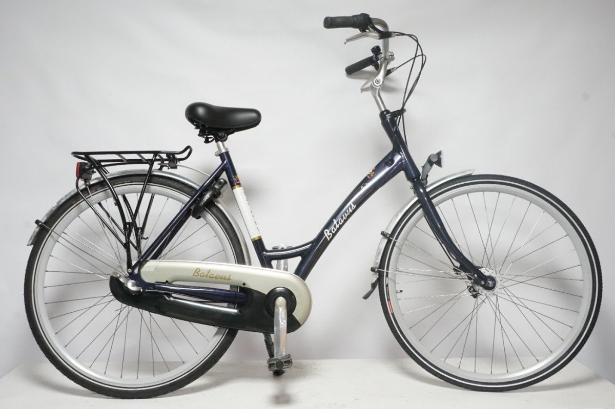 Refurbished Batavus Retro 53CM Dames Blauw 53cm