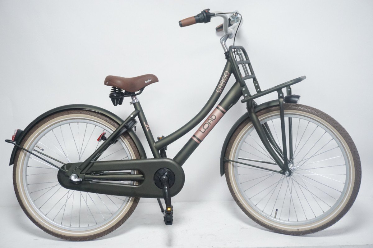 Refurbished Aldo Cargo Cruiser DEMO 24 inch Meisjes Groen 24" 38cm 38cm