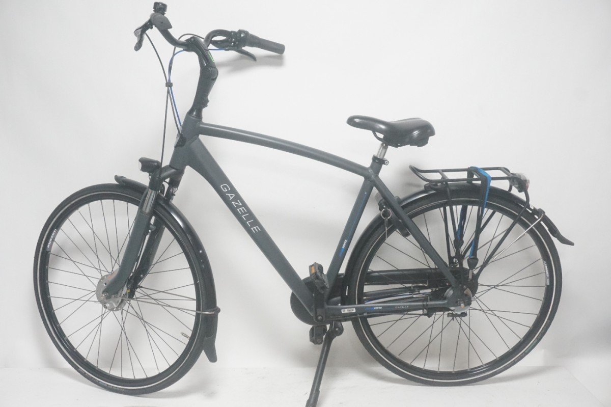 Gazelle Vento 53cm stadsfiets met bagagedrager en spatborden