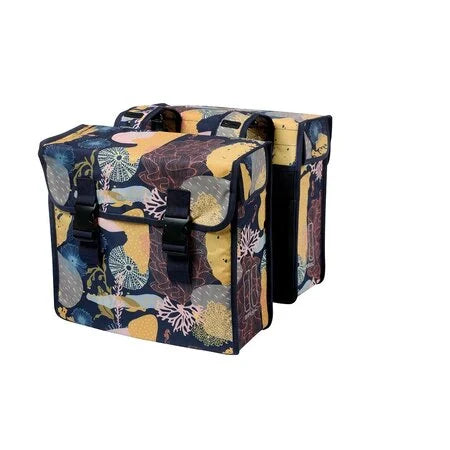 Basil fietstas dubbel Mara XL Reef Night Blue 35L