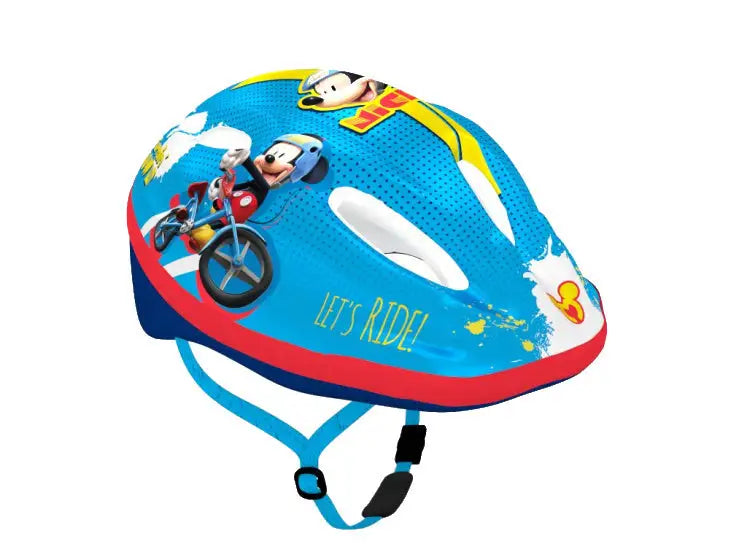 Disney Mickey Mouse Fietshelm Junior – Blauw – 52-56 cm