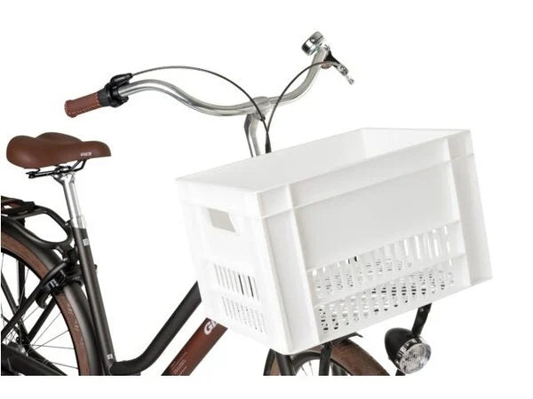 Fast Rider Kunststof Fietskrat 40L – Wit
