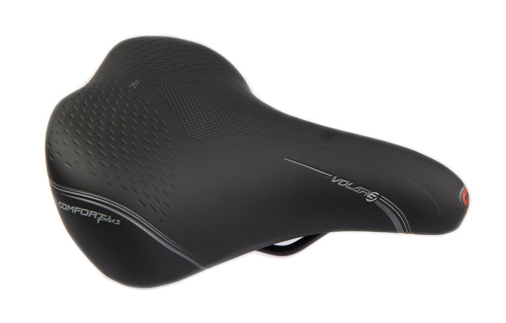 Selle Bassano Zadel Volare XXL BigCity – Zwart