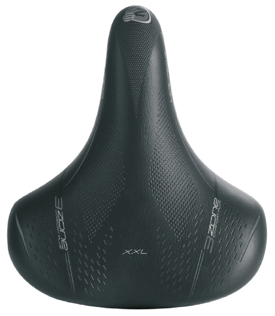 Selle Bassano Zadel Volare XXL BigCity – Zwart