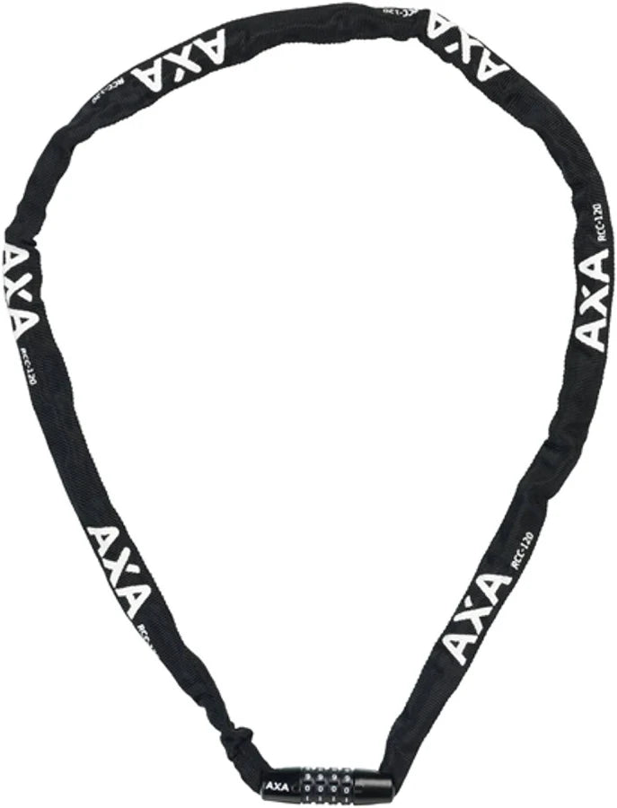 AXA Kettingslot Rigid Zwart 120cm – Met Cijfercode